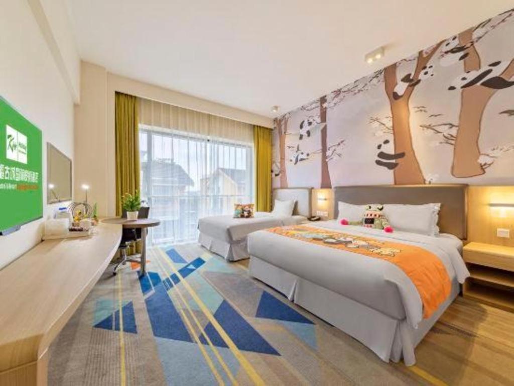 Holiday Inn Express Dujiangyan Ancient City מראה חיצוני תמונה